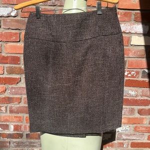 The Limited Brown Pencil Skirt size 4
